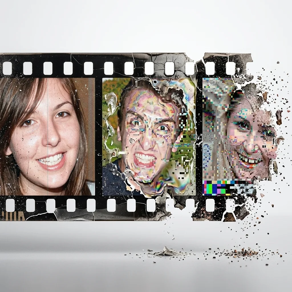 Deteriorating slides and tapes